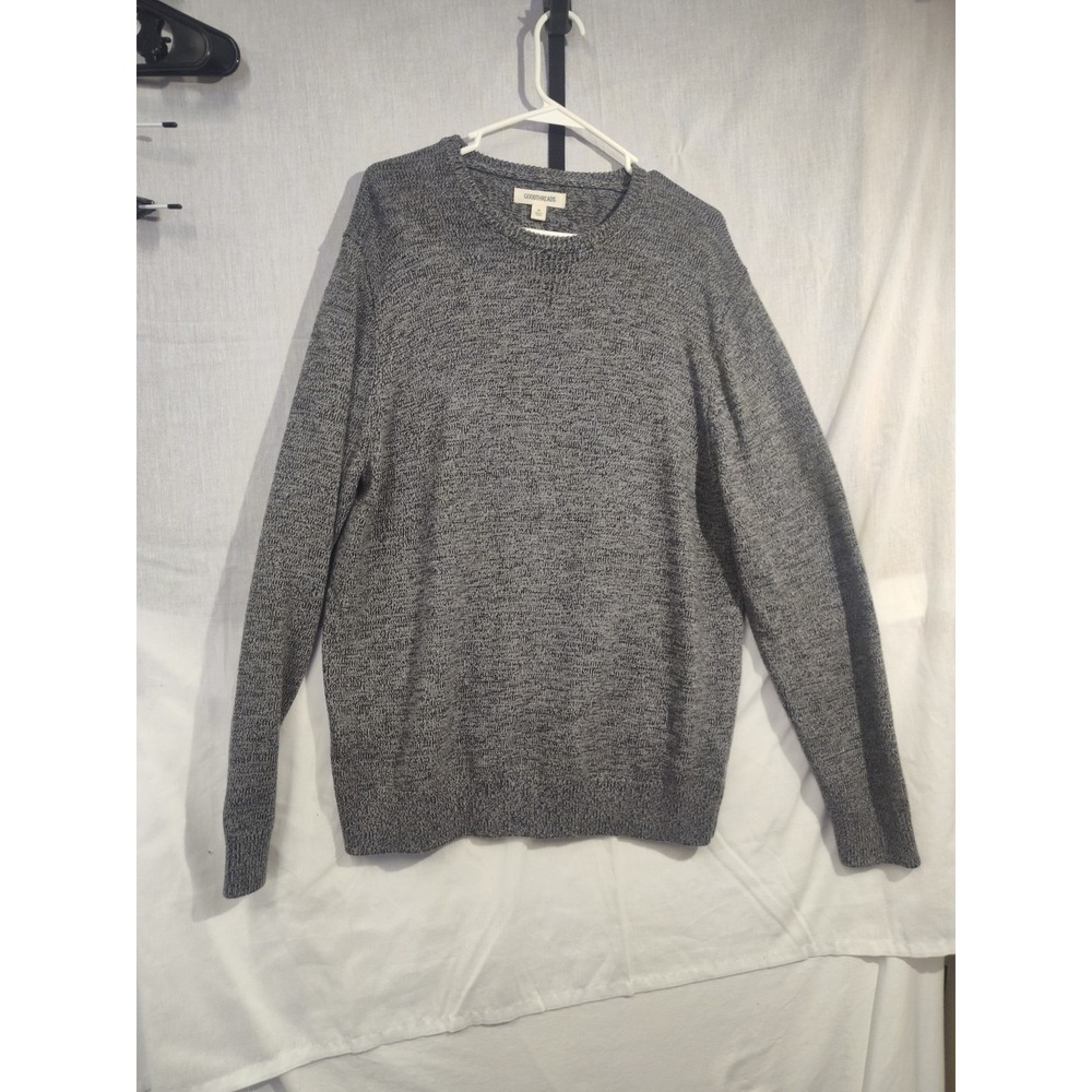 Good Threads Grey Crewneck Sweater Size Xl Mens Long Sleeve Pullover